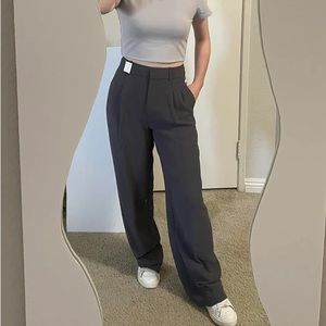Aritzia Effortless pants in “inky grey”